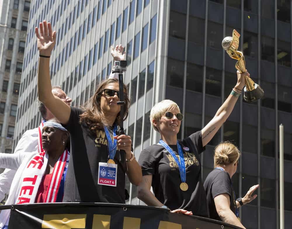 Parade For World Cup Champions U.S. Women Soccer National Team