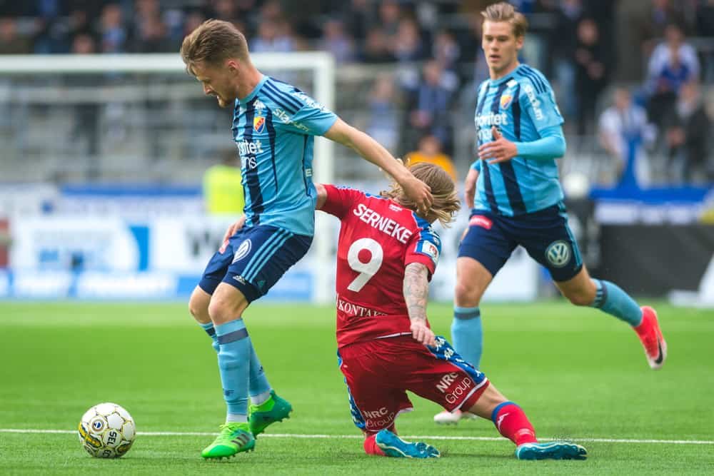 soccer Match between Djurgarden IF and IFK Goteborg